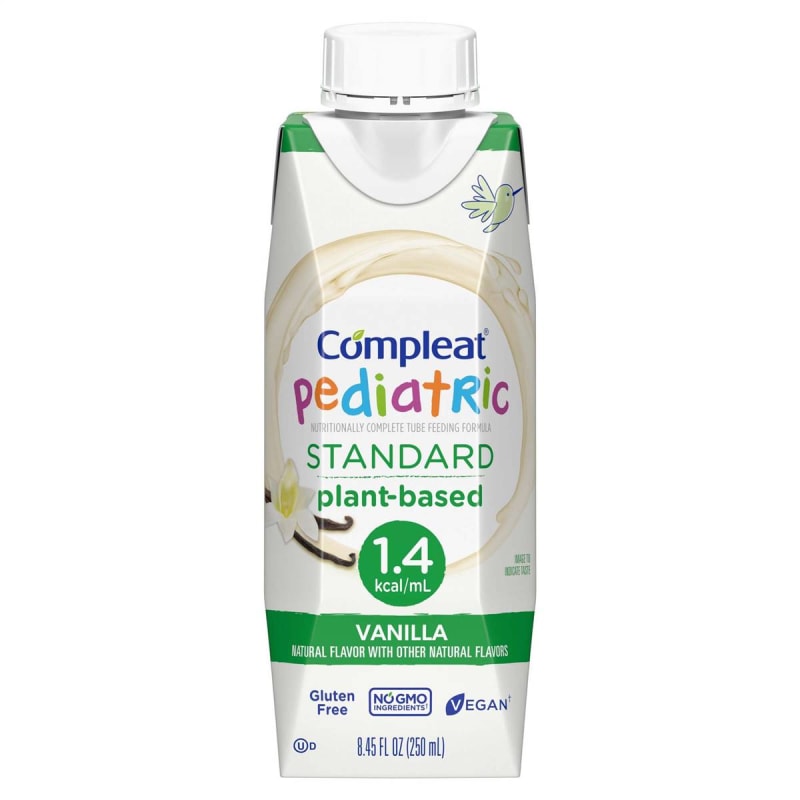 Nestle Healthcare Nutrition CompleatÂ® Pediatric Standard Plant-Based 1.4 Cal Tube Feed Formula, Vanilla