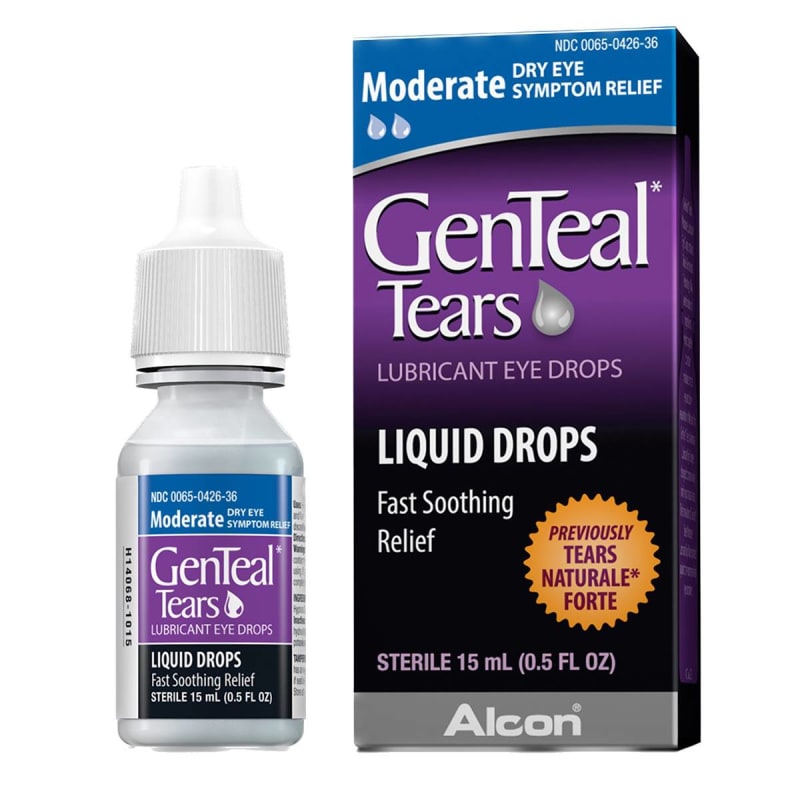Alcon GenTealÂ® Tears Lubricant Eye Drops Moderate