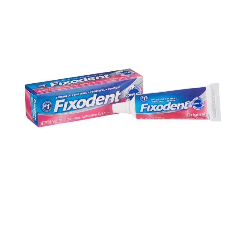 Procter & Gamble Fixodent Original Denture Adhesive Cream, 0.75 Oz