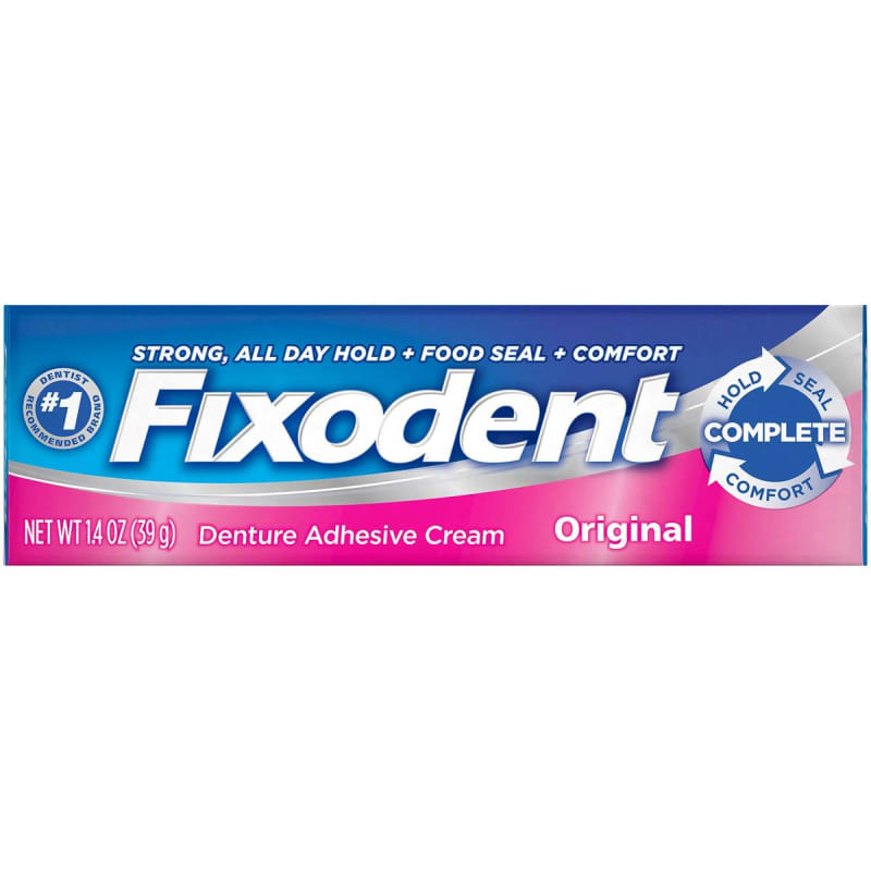Procter & Gamble Fixodent Original Denture Adhesive Cream, 1.4 oz