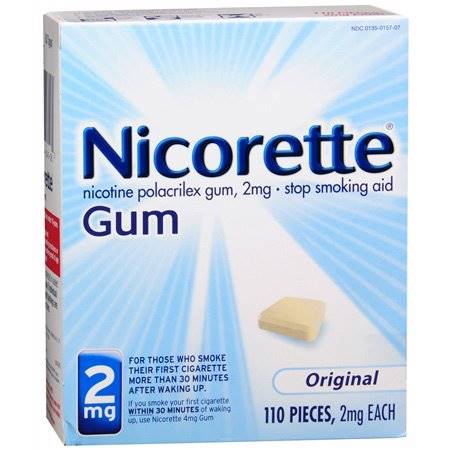 Glaxo Consumer Products NicoretteÂ® Stop Smoking Aid Gum 2 mg Original