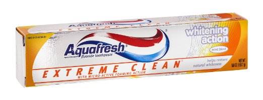 Glaxo Consumer Products Toothpaste AcquafreshÂ® Extreme Clean Mint Blast Flavor 5.67 oz. Tube