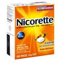 Haleon US Services Inc Nicorette Stop Smoking Aid Gum 2 mg Fruit Chill