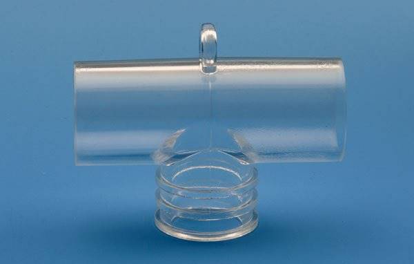 Sun Med AirLife® Trach Tee Adapter Sun Med AirLife® Trach Tee Adapter