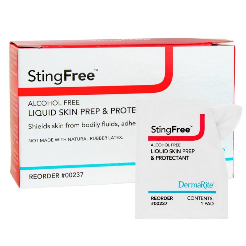 Sion Brands LLC StingFree Skin Barrier Wipe Nonsterile, Alcohol-Free