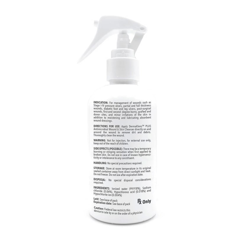 Sion Brands LLC DermaRite's DermaKlenz PLUS Wound Cleanser - Spray Bottle, 8 oz.