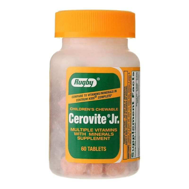 Major Pharmaceuticals Cerovite Jr. Multivitamin Supplement