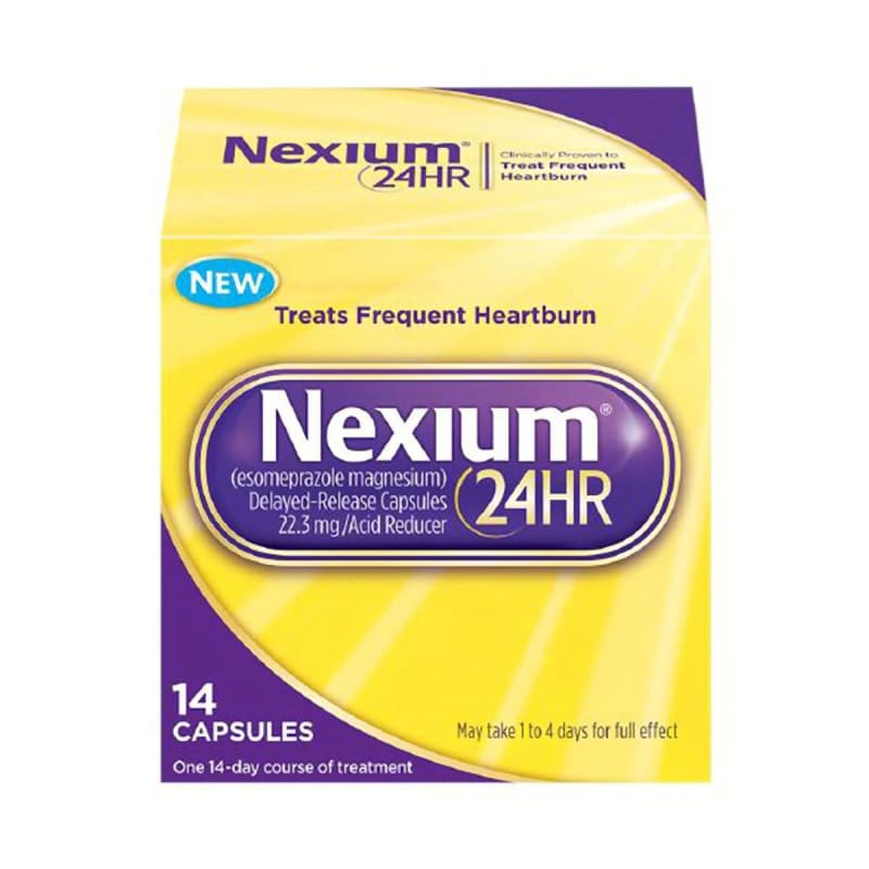 Glaxo Consumer Products NexiumÂ® 24HR Esomeprazole Magnesium 20 mg Acid Reducer Capsules