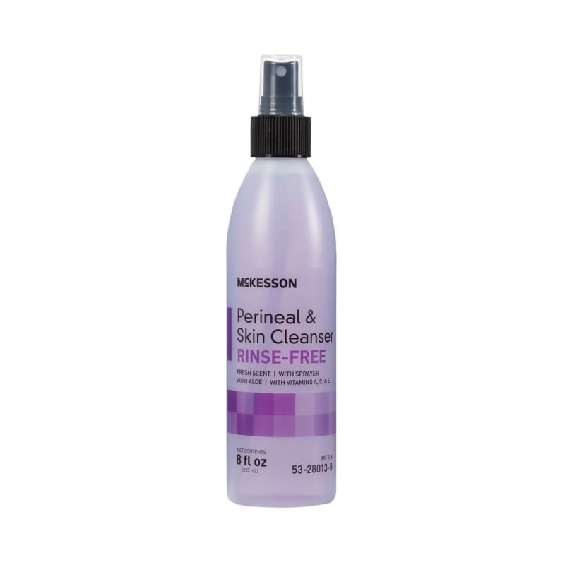 CleanLife Products Rinse-Free Perineal Wash No RinseÂ® Liquid 8 oz. Bottle Scented