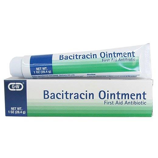 G & W Laboratories G & WÂ® Bacitracin First Aid Antibiotic, 1-ounce tube