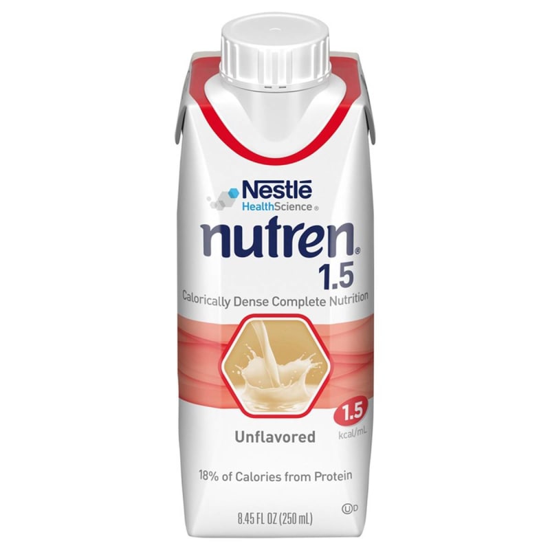 Nestle Healthcare Nutrition NutrenÂ® 1.5 Tube Feeding Formula, 8.45 oz. Carton