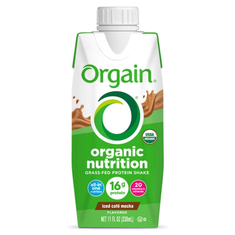 Nestle Healthcare Nutrition Oral Supplement Orgain® Organic Nutrition™ Shake Iced Cafe Mocha Flavor Liquid 11 oz. Carton Nestle Healthcare Nutrition Oral Supplement Orgain® Organic Nutrition™ Shake Iced Cafe Mocha Flavor Liquid 11 oz. Carton