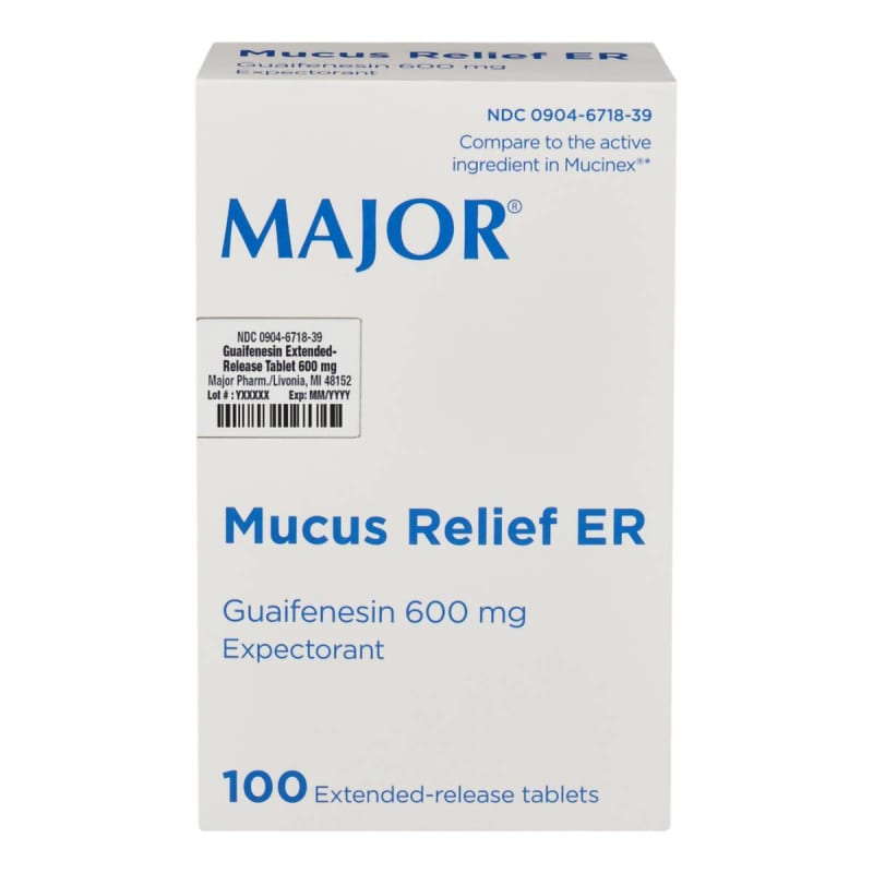 Major Pharmaceuticals MajorÂ® Guaifenesin Cold and Cough Relief