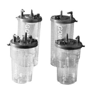 Allied Healthcare Gomco® Suction Collection Bottle Kit for use with Gomco® Aspirators, 1100 mL Allied Healthcare Gomco® Suction Collection Bottle Kit for use with Gomco® Aspirators, 1100 mL