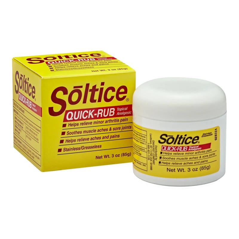 Oakhurst Company SolticeÂ® Quick Rub Topical Analgesic
