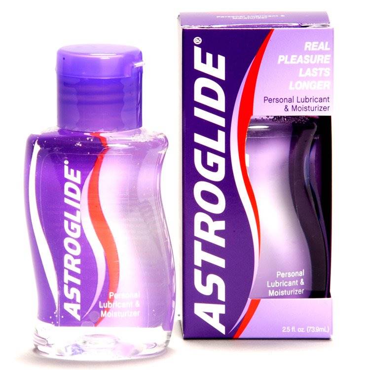 Biogen Astroglide Water-Based Personal Lubricant, 2.35-ounce bottle