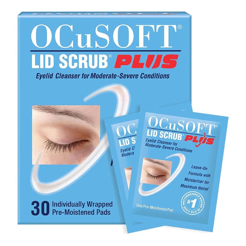 OCuSOFTÂ® Lid ScrubÂ® Plus Eyelid Cleanser