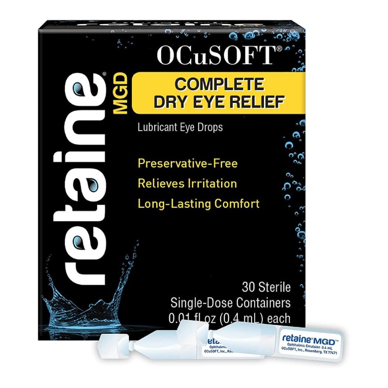 OCuSOFTÂ® RetaineÂ® MGD Complete Dry Eye Relief Lubricant Eye Drops