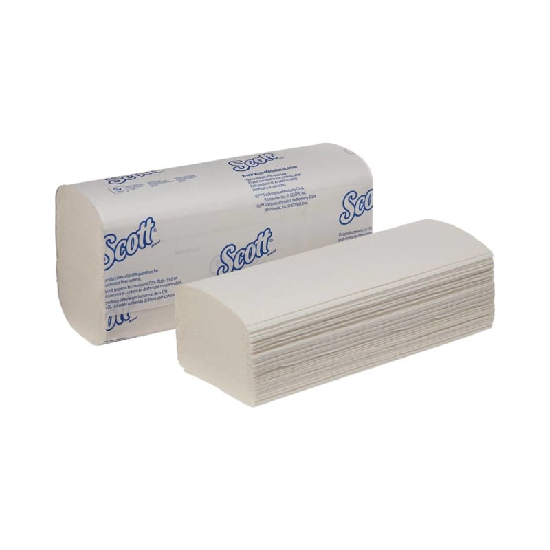 Kimberly Clark Scott Pro Scottfold Paper Towels Multi-Fold, 9.4 x 12.4 Inch, White