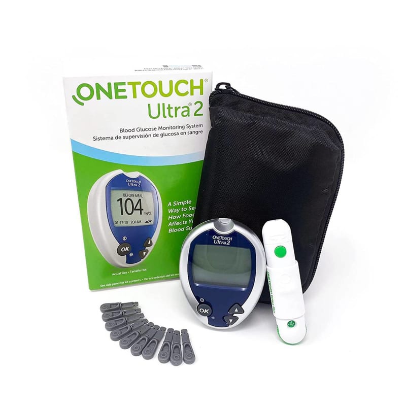 LifeScan Blood Glucose Meter OneTouch Ultra 2 5 Second Results Stores up to 500 Results No Coding Required LifeScan Blood Glucose Meter OneTouch Ultra 2 5 Second Results Stores up to 500 Results No Coding Required