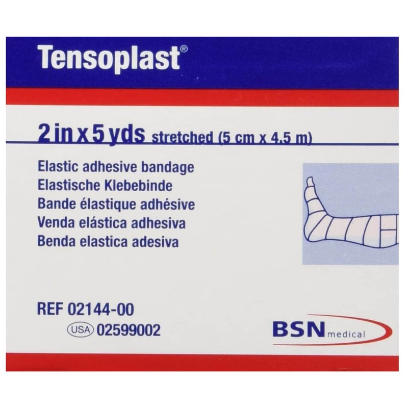 BSN Medical TensoplastÂ® No Closure Elastic Adhesive Bandage, 2 Inch x 5 Yard