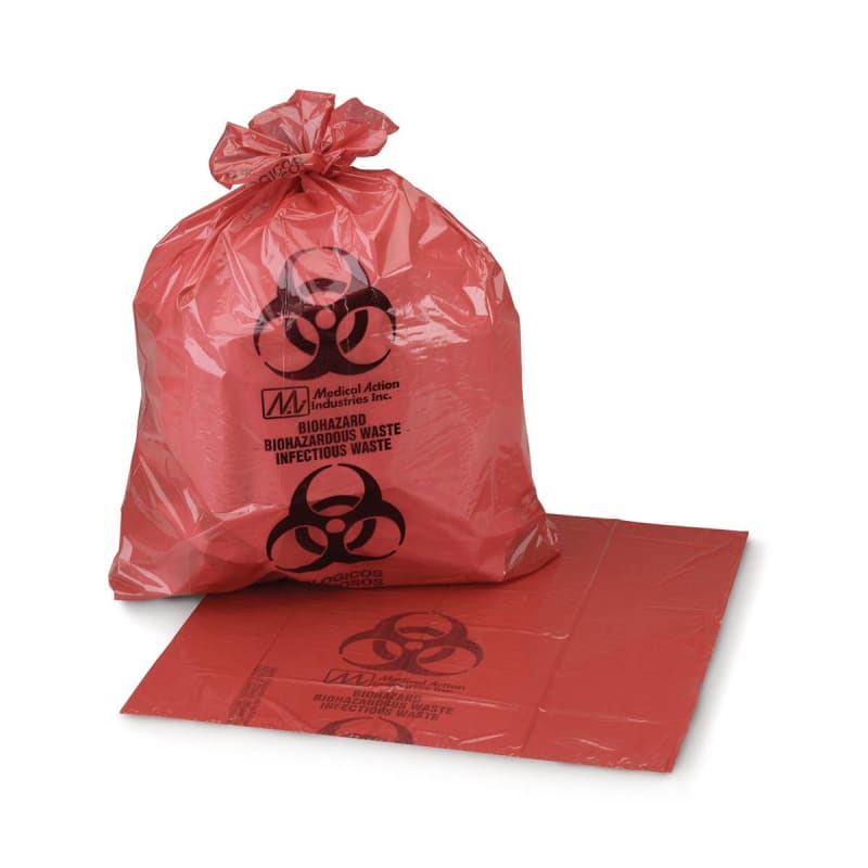 McKesson Biohazard Waste Bag, 1 – 6 gallon Capacity, 11 x 14 Inch McKesson Biohazard Waste Bag, 1 – 6 gallon Capacity, 11 x 14 Inch