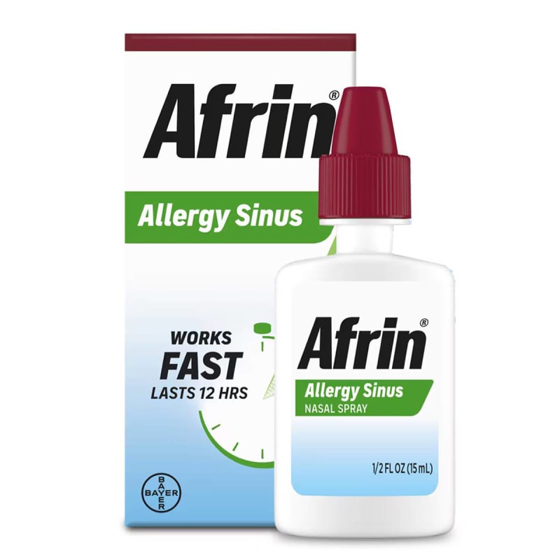 Bayer AfrinÂ® Allergy Sinus Oxymetazoline HCl Nasal Spray