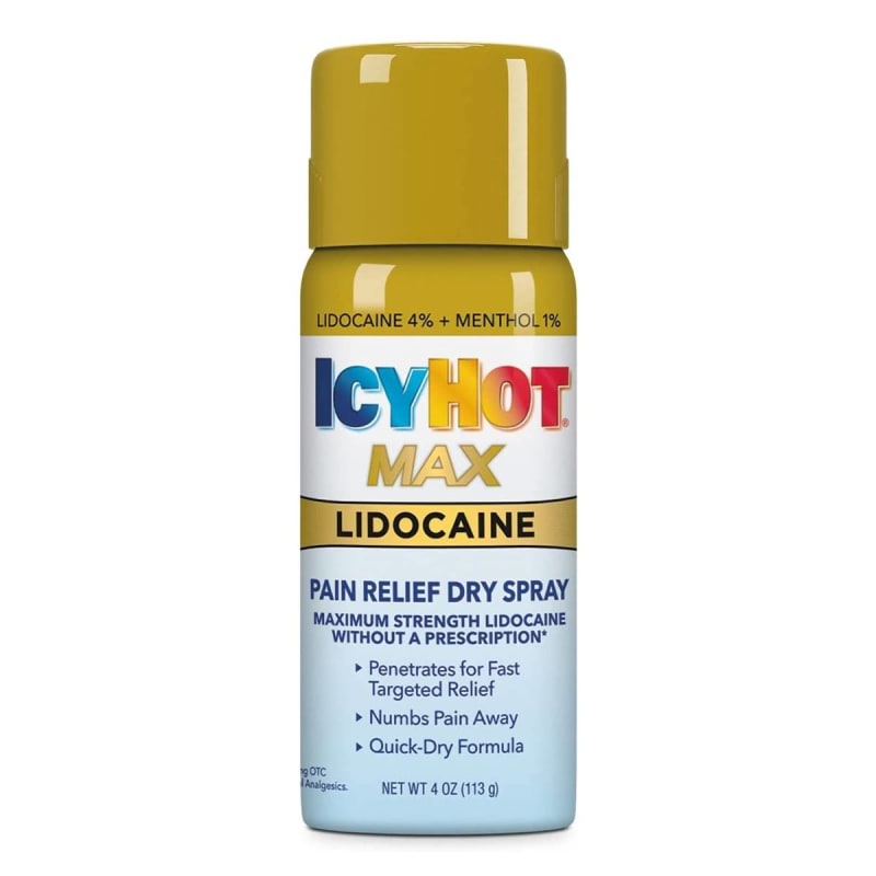 Sanofi Icy Hot Max Lidocaine Dry Spray