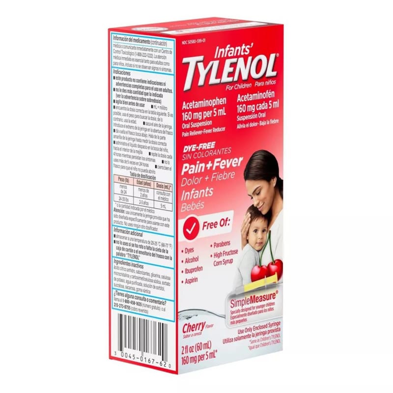 J & J Sales Infants' TylenolÂ® Acetaminophen Children's Pain Relief