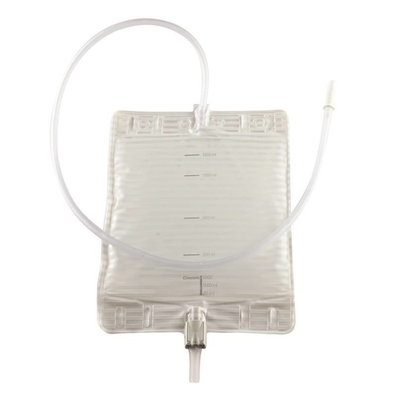 Coloplast ConveenÂ® Urinary Leg Bag, Anti-Reflux Valve, Sterile Polyethylene, 1500 mL
