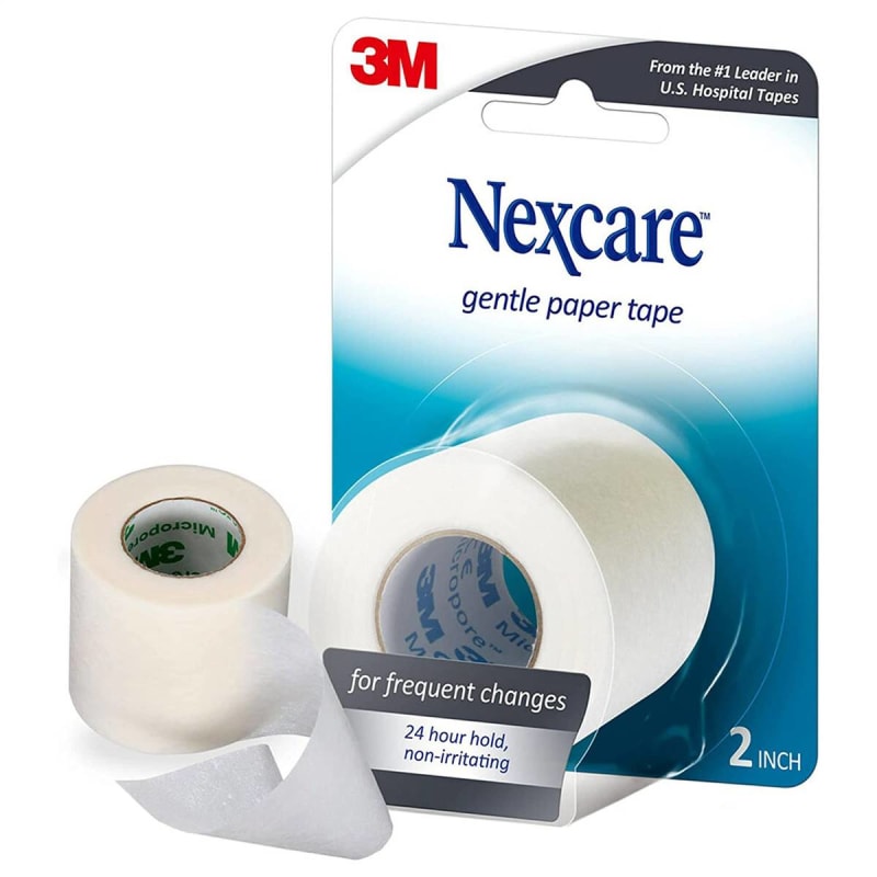 Solventum Corporation 3Mâ„¢ Nexcareâ„¢ Gentle Medical Tape, 2 Inch x 10 Yard