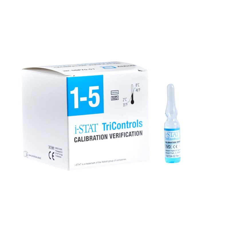 Abbott Point of Care iSTATÂ® Tricontrols Calibration Verification Set
