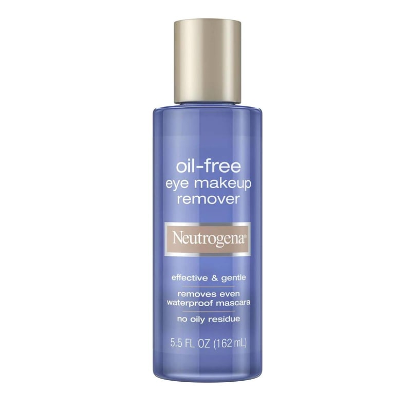 J & J Sales Eye Makeup Remover NeutrogenaÂ® Oil-Free Liquid 5.5 oz. Bottle Scented