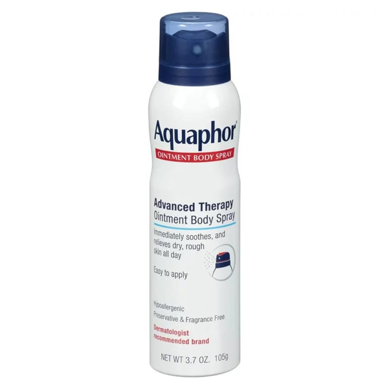 Beiersdorf Aquaphor Advanced Therapy Ointment Body Spray, 3.7-ounce Aerosol Can