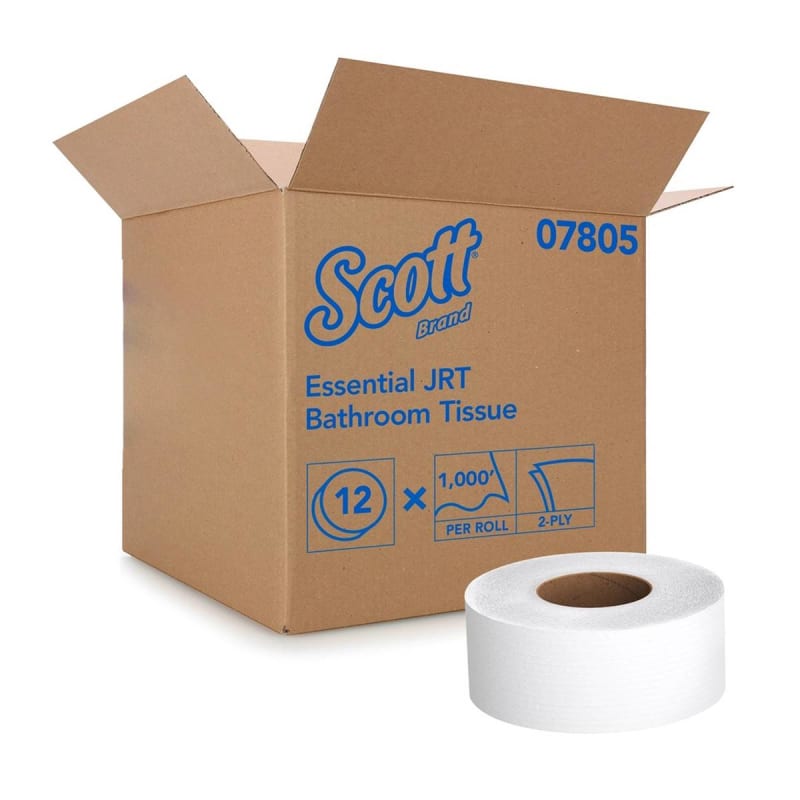 Kimberly Clark Scott® Essential Jumbo Roll Toilet Paper, Standard Kimberly Clark Scott® Essential Jumbo Roll Toilet Paper, Standard