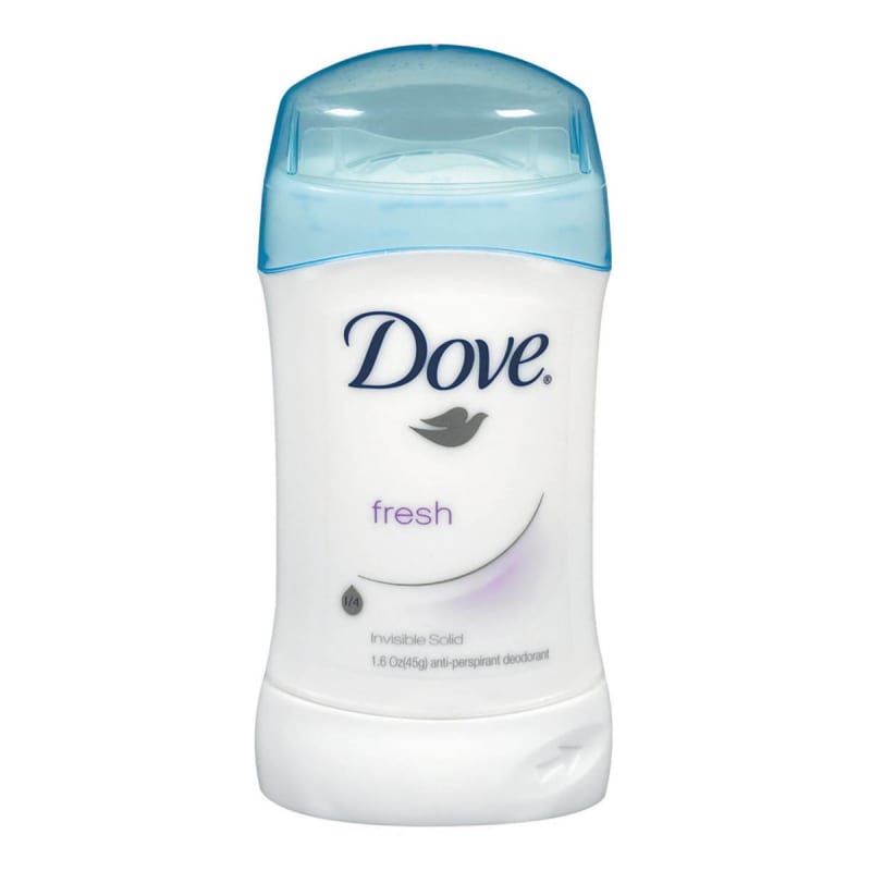 Unilever DoveÂ® Antiperspirant Deodorant Fresh, 1.6-ounce Stick