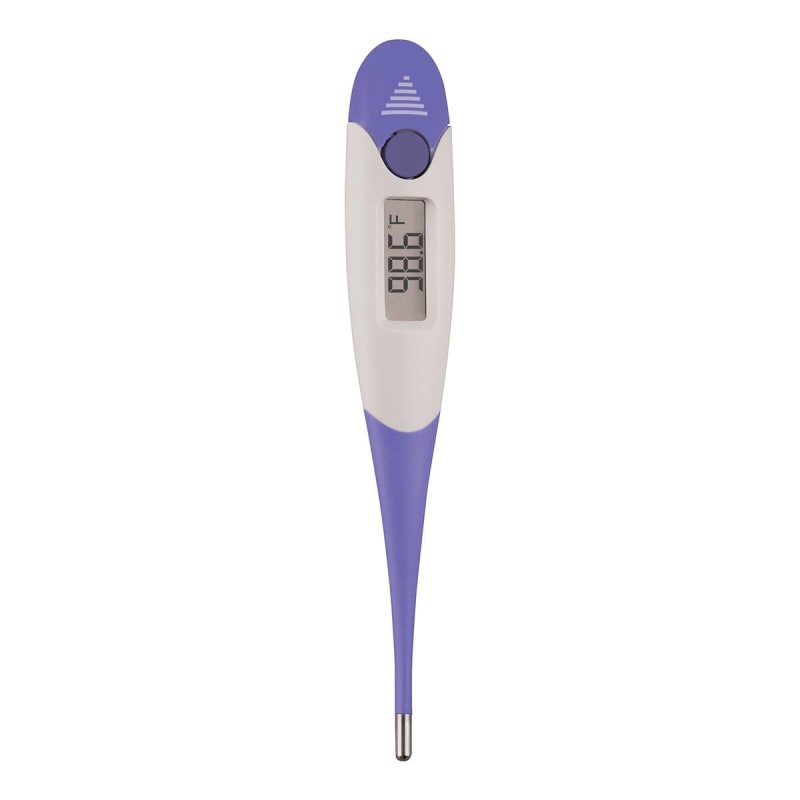 Veridian Healthcare LLC Veridian Nine-Piece 9-Second FLEX-TIP Digital Thermometers with Display