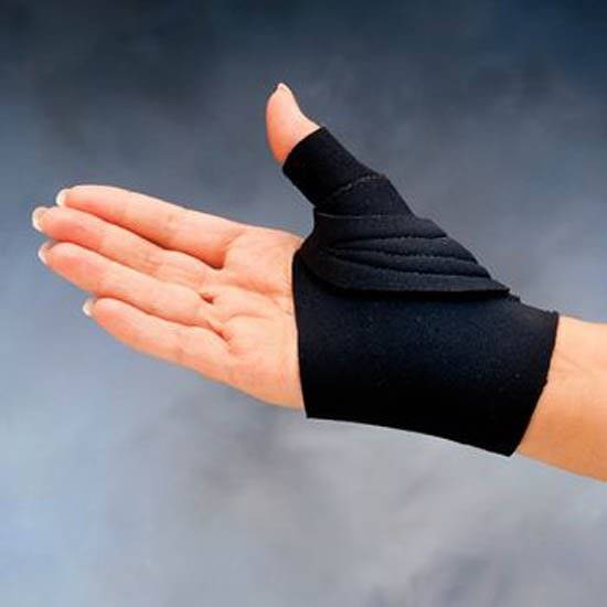 Performance Health Thumb CMC Restriction Splint Comfort Cool® Adult Large Wrap Around Strap Left Hand Black Performance Health Thumb CMC Restriction Splint Comfort Cool® Adult Large Wrap Around Strap Left Hand Black
