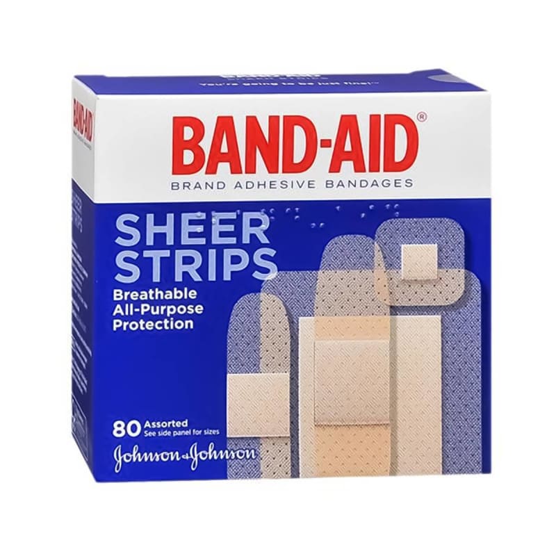 J & J Sales Band-AidÂ® Adhesive Strip, Assorted Sizes