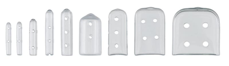 Aspen Surgical Products Osteotome Tip Guard 6.4 X 19 mm, Clear, Vented