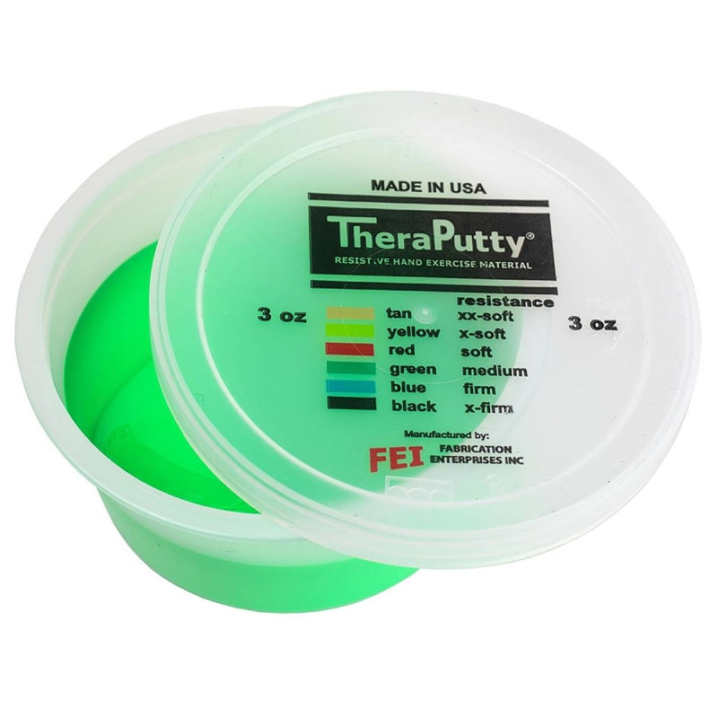 Fabrication Enterprises CanDoÂ® TheraPuttyâ„¢ Therapy Putty, Medium, 3 oz.