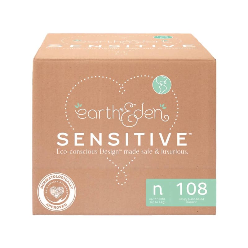 First Quality Products LLC Earth & Eden Sensitiveâ„¢ Baby Diapers, for Newborns Weighing up to 10 lbs. First Quality Products LLC Earth & Eden Sensitiveâ„¢ Baby Diapers, for Newborns Weighing up to 10 lbs.