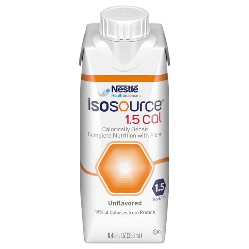 Nestle Healthcare Nutrition IsosourceÂ® 1.5 Cal Tube Feeding Formula, 8.45-ounce Carton