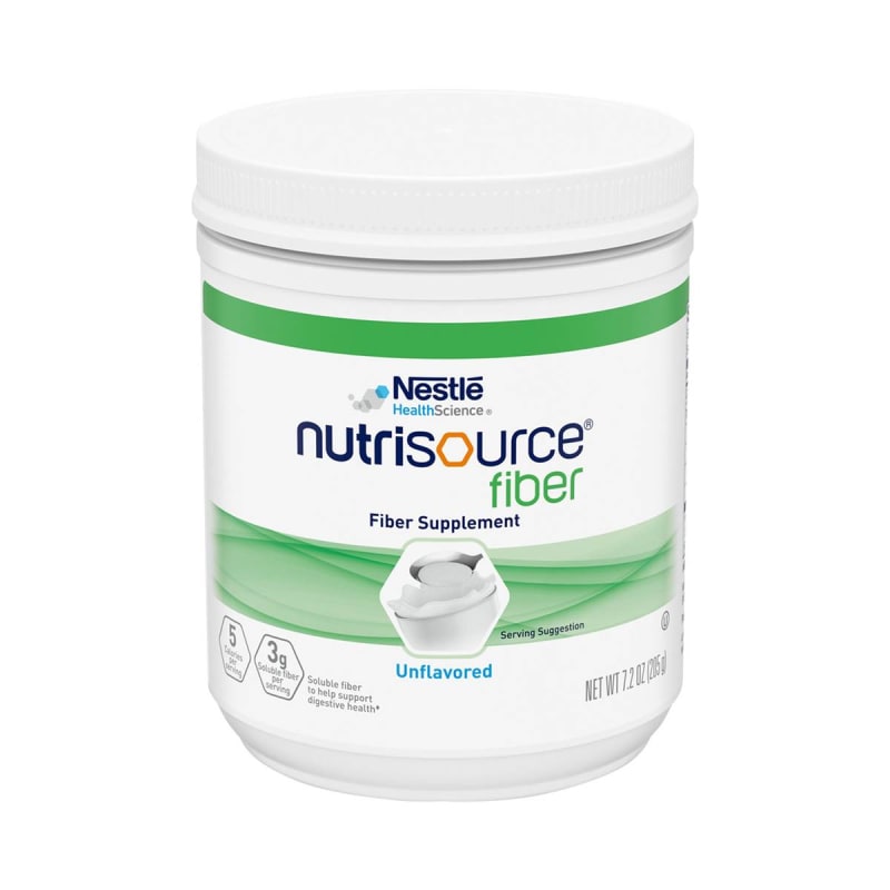 Nestle Healthcare Nutrition Nutrisource® Fiber Supplement, 7.2-ounce canister Nestle Healthcare Nutrition Nutrisource® Fiber Supplement, 7.2-ounce canister