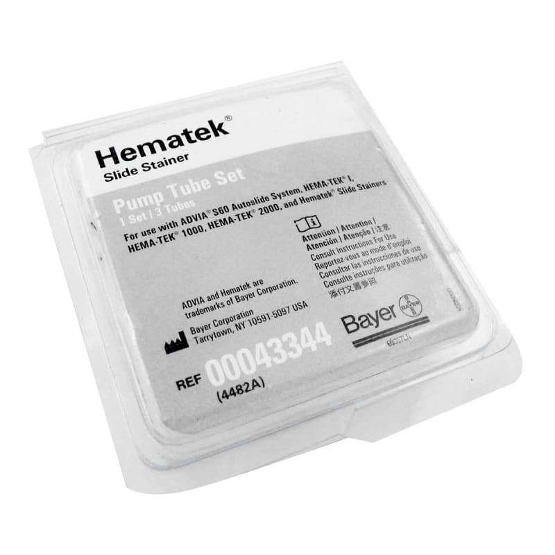 Siemens Pump Tube Set HematekÂ® Slide Stainer Hema-Tek Diagnostic Systems