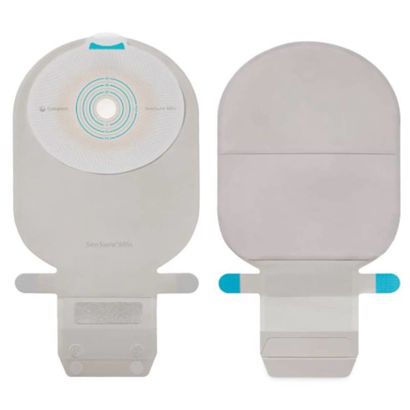 Coloplast SenSuraÂ® Mio Flat 1-Piece Opaque Ostomy Pouch, 15 â€“ 45 mm
