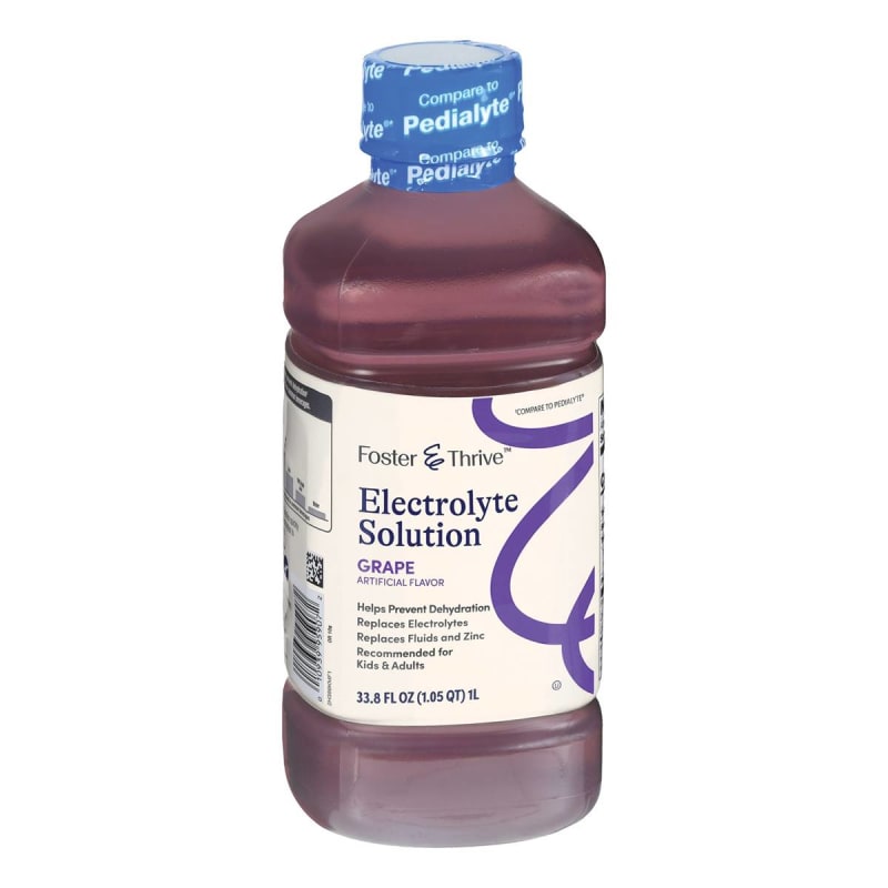 Perrigo Company Foster & Thriveâ„¢ Electrolyte Solution Grape
