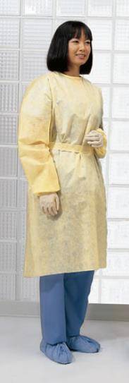 Cardinal Cardinal Healthâ„¢ Isolation Gown, Extra Large, Yellow