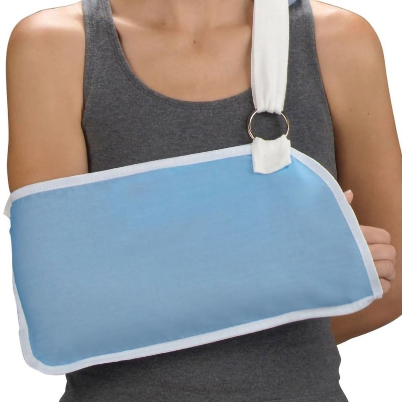 DeRoyal Arm Sling with Shoulder Pad PremierProâ„¢ O-Ring / Hook and Loop Strap Closure Large DeRoyal Arm Sling with Shoulder Pad PremierProâ„¢ O-Ring / Hook and Loop Strap Closure Large