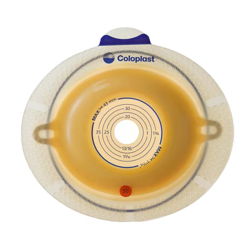 Coloplast SenSuraÂ® Convex Light Flex Ostomy Barrier Trim to fit 15 â€“ 33mm, Red Match
